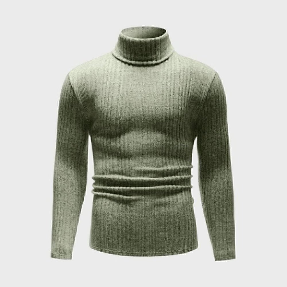 Green Mens Knit Shirt